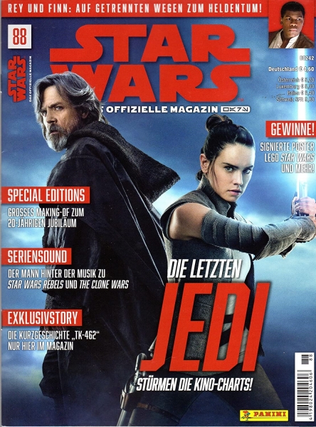 Star Wars - Offizielles Magazin Nr. 88: Exklusivstory - TK-462 (die getrennten Wege zum Heldentum!) von Panini